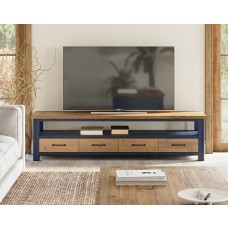 Splash of Blue - Super Sized Large Widescreen Television cabinet